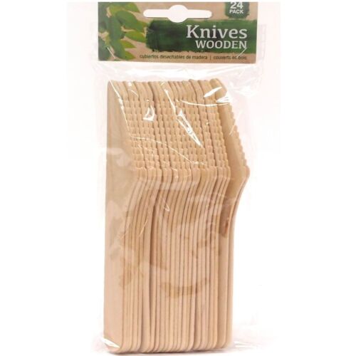 Wooden Knifes 24pk Wooden Knifes 24pk